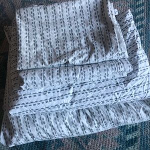 West elm cal king sheets